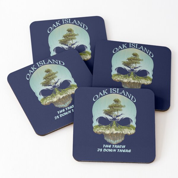 Artikelvorschau, Oak Island Skull Treasure Hunter Die Wahrheit ist da unten Nova Scotia entworfen und verkauft von TopTeeShop.