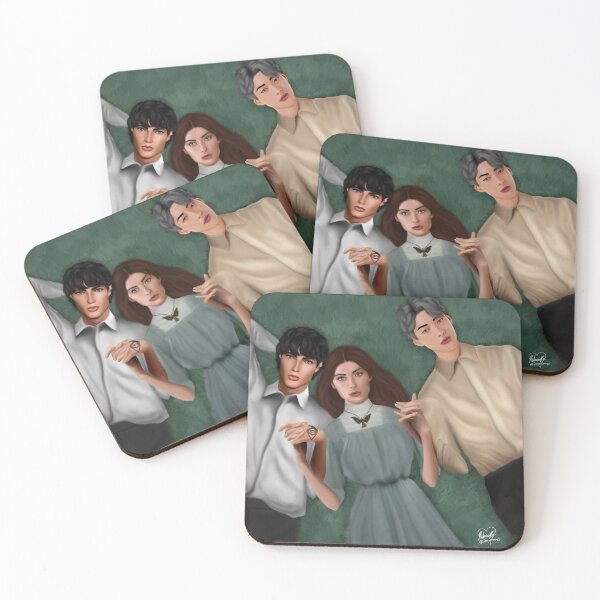 Item preview, Herongraystairs (Will, Tessa, and Jem)  designed and sold by portraitbecca.