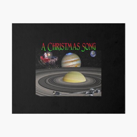 A Christmas Song Art Board Print