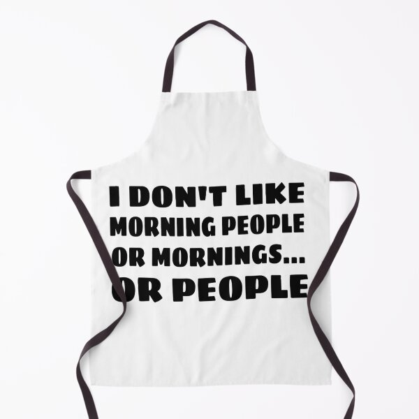 Item preview, I DON'T LIKE MORNING PEOPLE, FUNNG GIFT IDEA designed and sold by ASsi-Eve.
