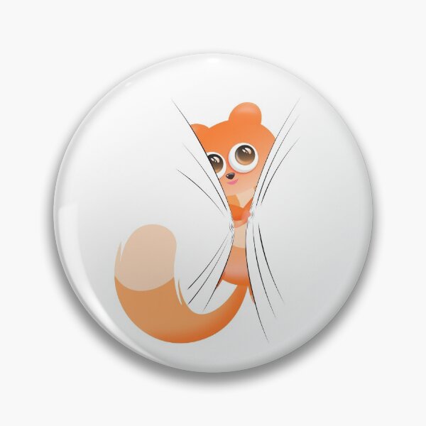 Item preview, A Cute Shy Squirrel Hides Itself I Love Squirrels And Animals designed and sold by Paulina Vanlife.