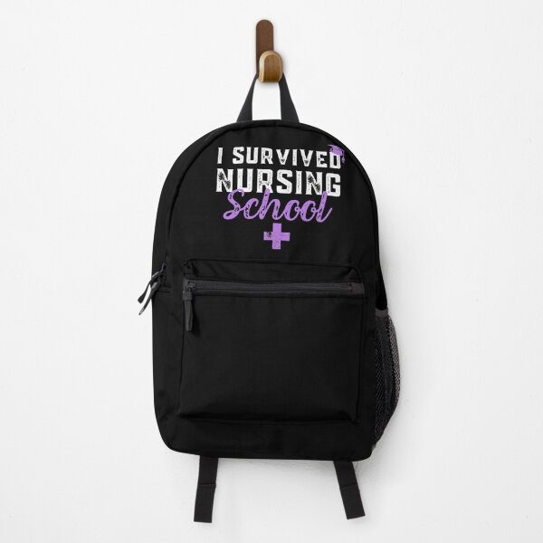 Item preview, I Survived Nursing School RN Graduation - Funny Nurse Quote designed and sold by JulianoZn97.