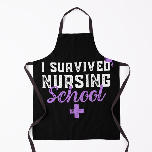 Item preview, I Survived Nursing School RN Graduation - Funny Nurse Quote designed and sold by JulianoZn97.