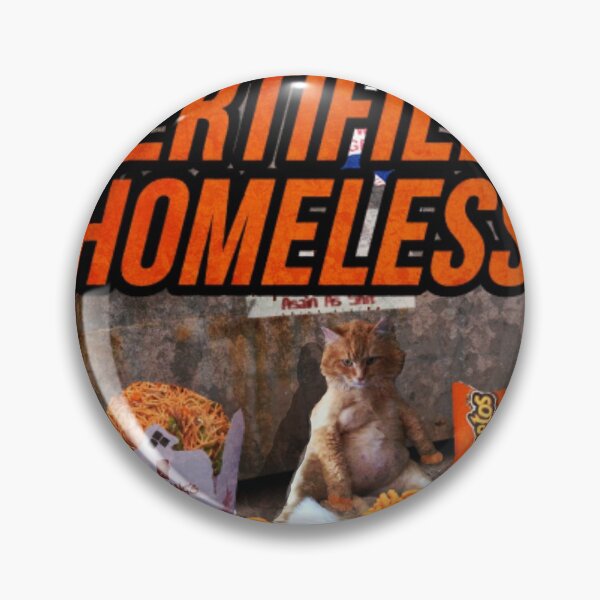Item preview, Certified Homeless Cat designed and sold by SLCollectibles.