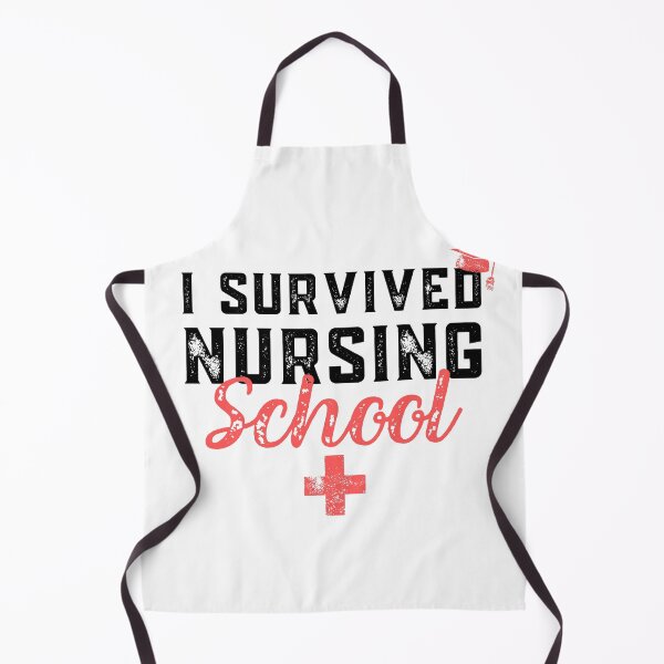 Item preview, I Survived Nursing School RN Graduation - Funny Nurse Quote designed and sold by JulianoZn97.