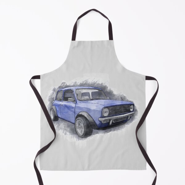 Item preview, Yet Another Classic Mini Watercolour Blue designed and sold by jdm1981.
