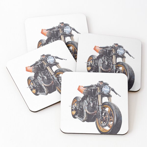 Artikelvorschau, Yamaha Cafe Racer entworfen und verkauft von Noah Machiels.