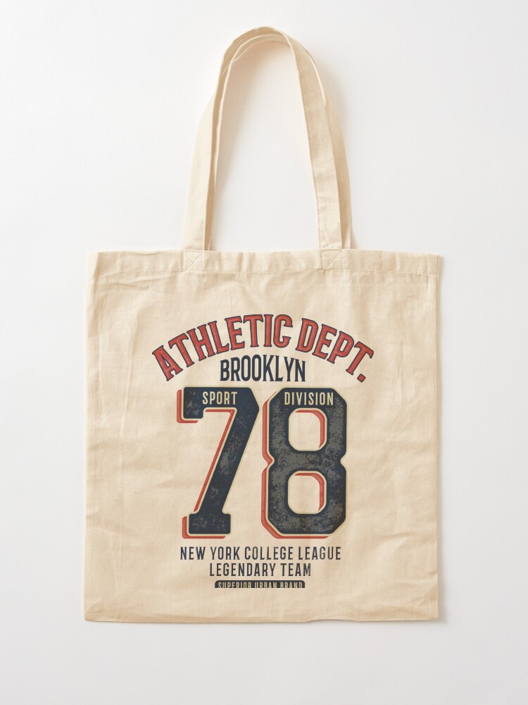 Athletic Wear, Brooklyn Sport Division, Vintage New York College Team  Design Tote Bag for Sale by Mrunner