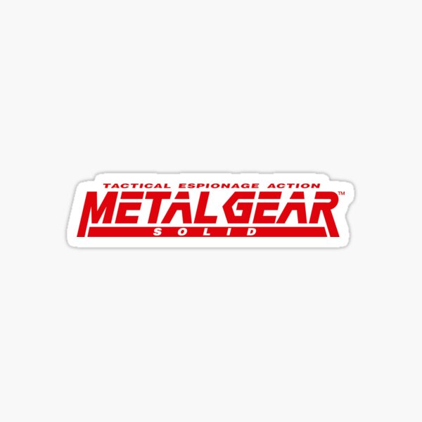 metal gear solid 1 logo