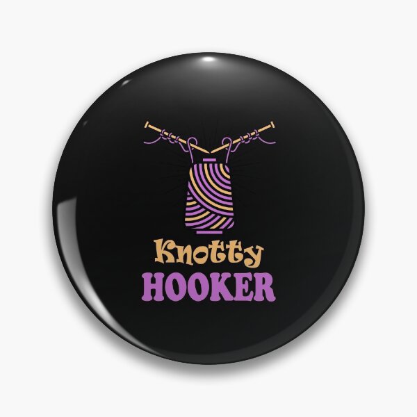 Item preview, Knotty Hooker Essential Classic Sticker And Shirt Design designed and sold by Glike.