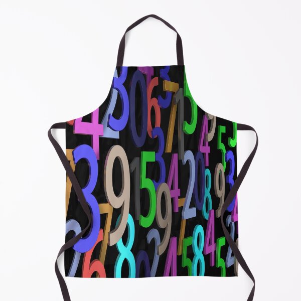 Item preview, vivid color 3D numbers design designed and sold by Rajzone.