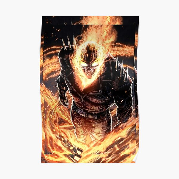 Agents Of Shield Ghost Rider Posters Redbubble