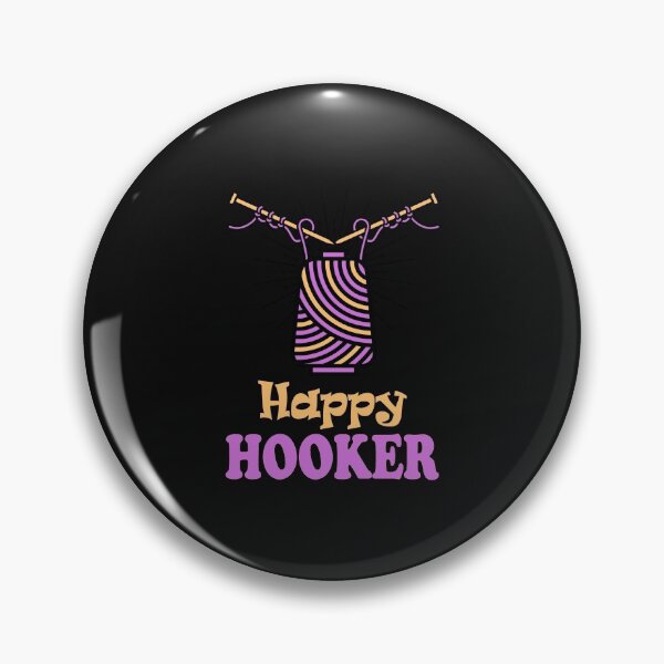 Item preview, Happy Hooker Essential Classic Sticker And Shirt Design designed and sold by Glike.