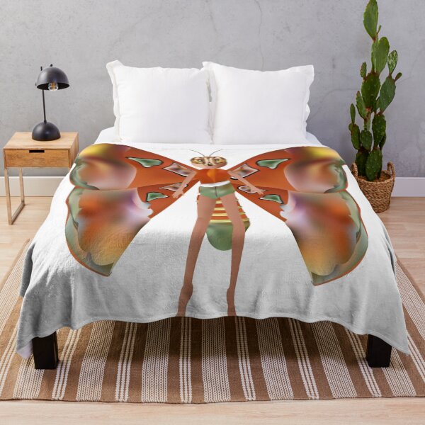 Item preview, Butterfly Woman designed and sold by AzamatFantasy.