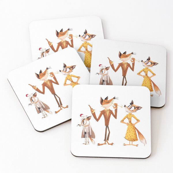 Item preview, Fantastic Mr Fox Family designed and sold by DocGrasshopper.