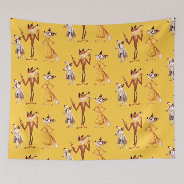Item preview, Fantastic Mr Fox Family designed and sold by DocGrasshopper.