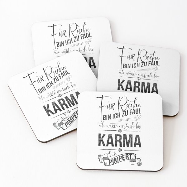 Artikelvorschau, lustiger Karma Spruch Rache pimpert Meditation entworfen und verkauft von honksunited.