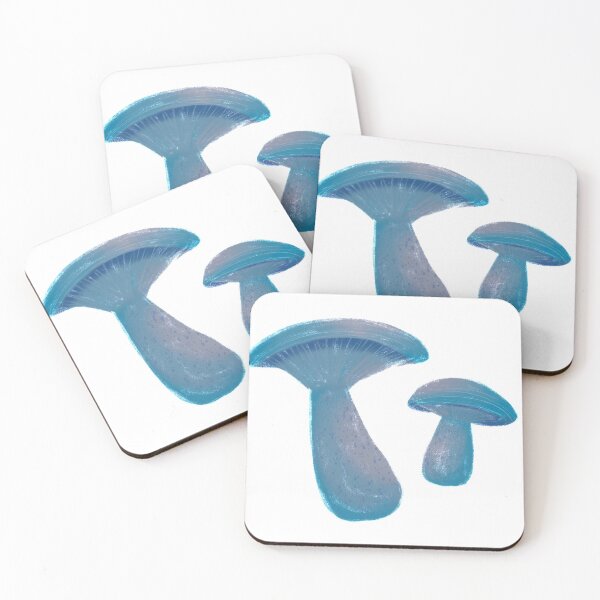 Item preview, Indigo Milkcap Mushroom designed and sold by skibbit.
