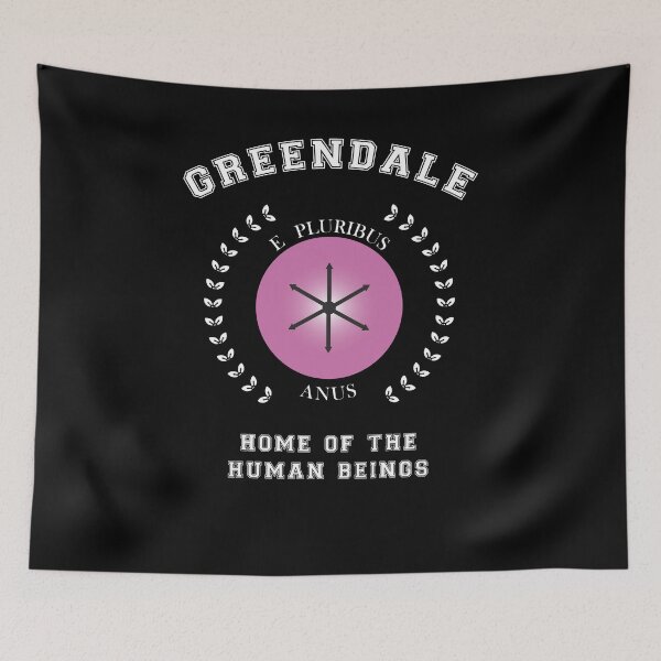 Item preview, Greendale: Home Of The Human Beings designed and sold by Nerdfudesigns.