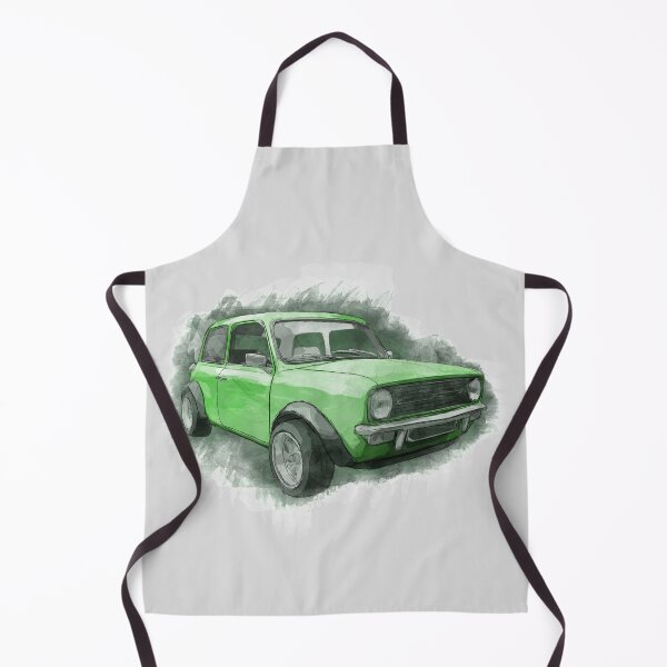 Item preview, Yet Another Classic Mini Watercolour Green designed and sold by jdm1981.