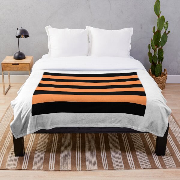 Item preview, Orange And Black Lines designed and sold by salman4747.