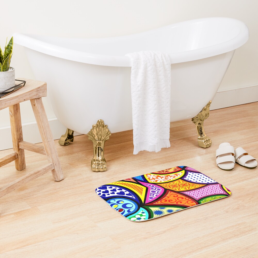 Item preview, Bath Mat designed and sold by IconPatterns.