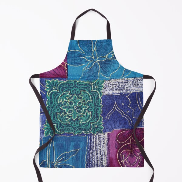 Item preview, Colored floreal patchwork designed and sold by jwebmarket.