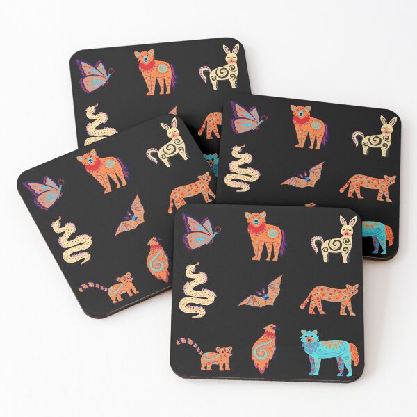 Item preview, Colorful mystical animals 4 designed and sold by Norwegian-Moose.
