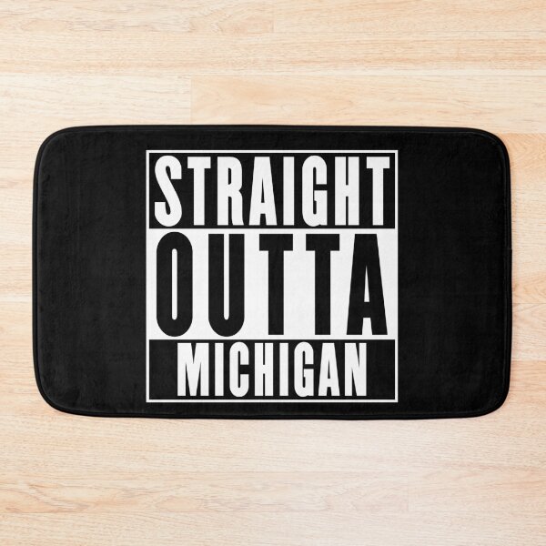Item preview, Straight Outta Michigan designed and sold by RandomStuffShop.