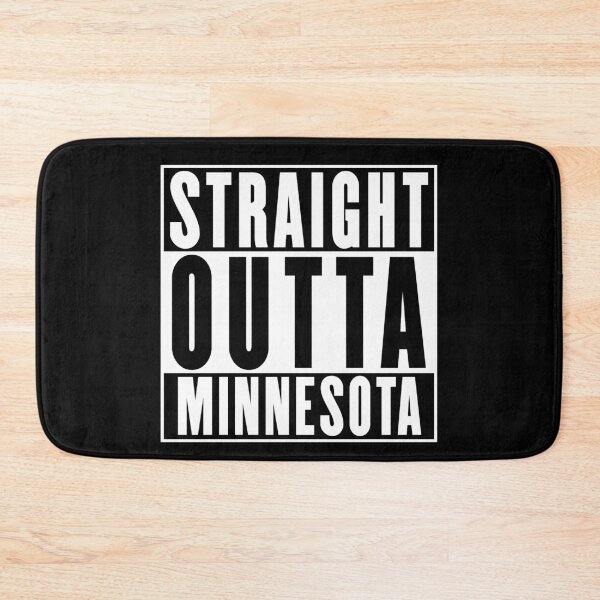 Item preview, Straight Outta Minnesota designed and sold by RandomStuffShop.