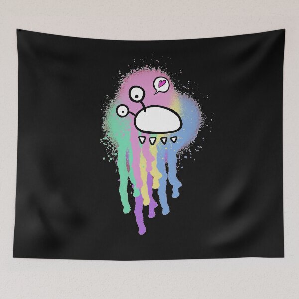 Item preview, Multi Drippy Gerald designed and sold by Rebecca Gregory.