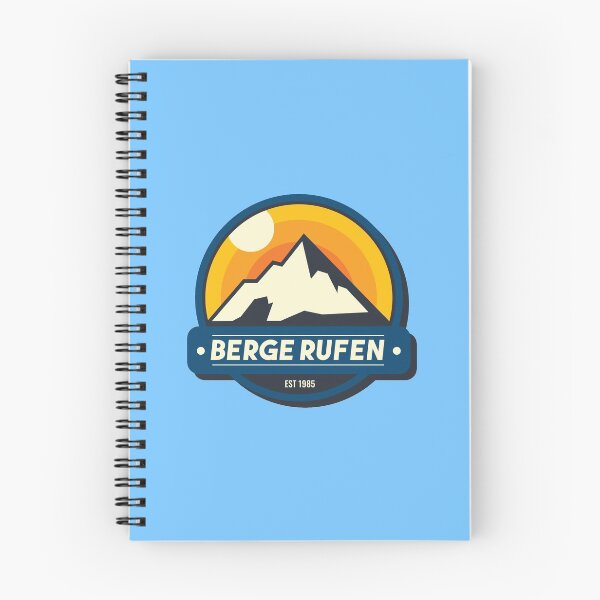 Item preview, Mountains are calling | German hiking | Black hiking t-shirt designed and sold by Ainbowz-Artwork.