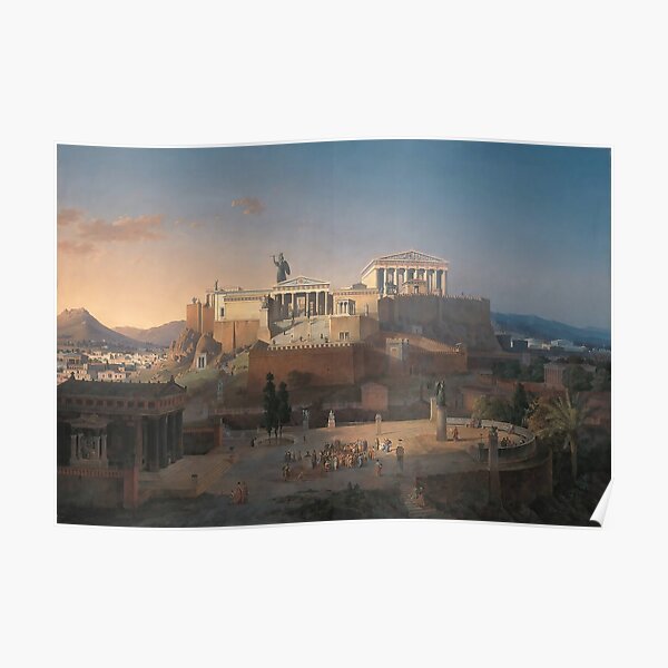 Acropolis of Athens Poster