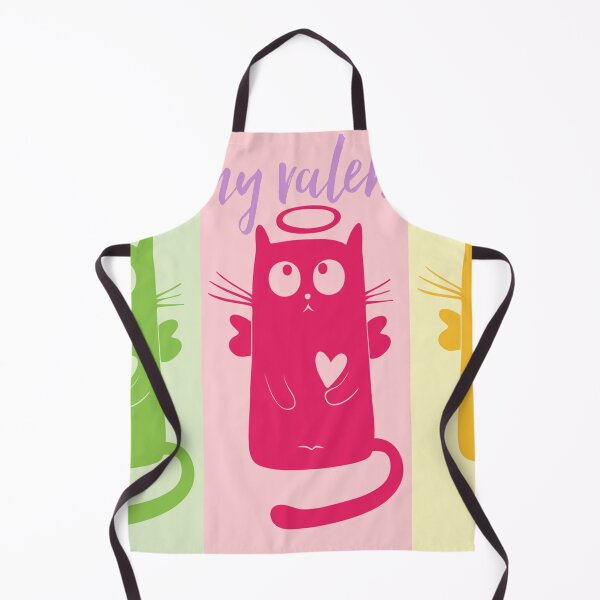 Item preview, Be my valentine -cute pink kitty designed and sold by WOWSOMETHINGNEW.
