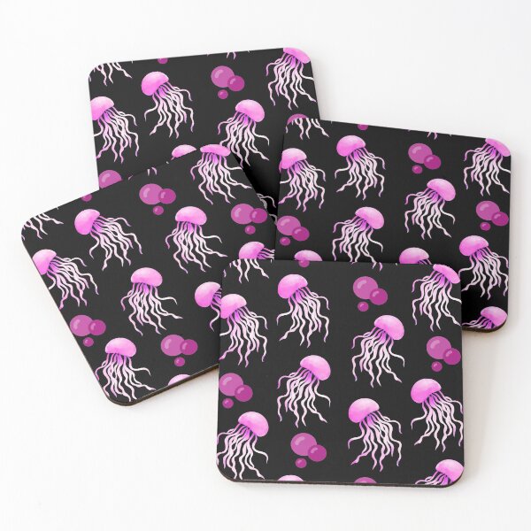Item preview, Pink Jellyfish Bubble Pattern designed and sold by palaco210.