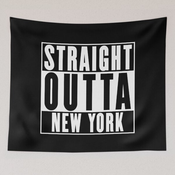 Item preview, Straight Outta New York designed and sold by RandomStuffShop.