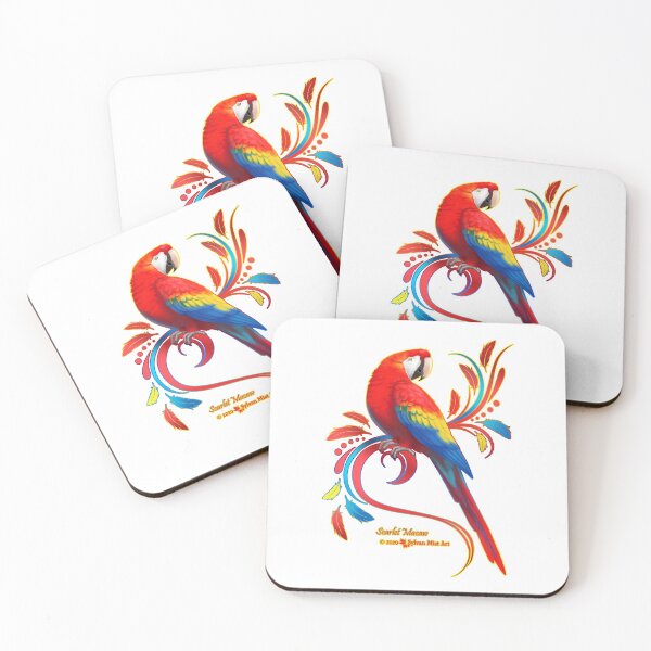Item preview, Scarlet Macaw designed and sold by sylvanmist.