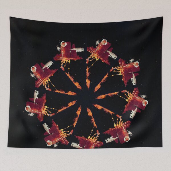 Item preview, WDVMM - 1042 - Kring Fleish Mandala 1 Mandala 2 designed and sold by WetdryvacRB01.