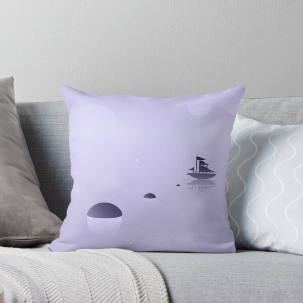Item preview, psychedelic boat, lavender designed and sold by yanthyco.