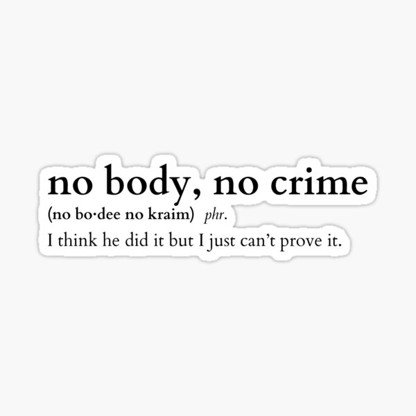 no body, no crime Meaning Explained by Taylor Swift