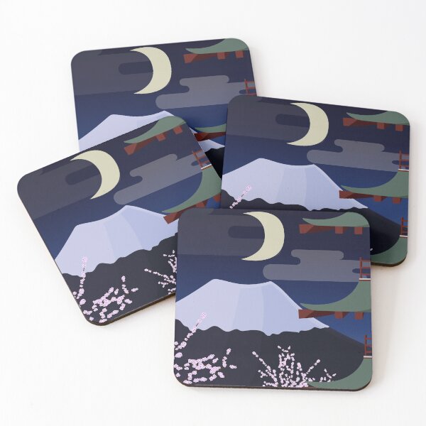 Item preview, Mount Fuji at night designed and sold by ZuquitAlpha.