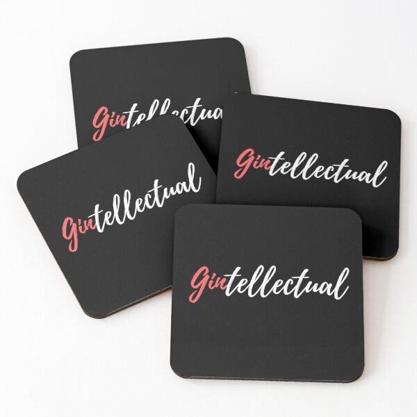 Item preview, Cute Funny Gintellectual - Novelty Intellectual designed and sold by WonderWear.