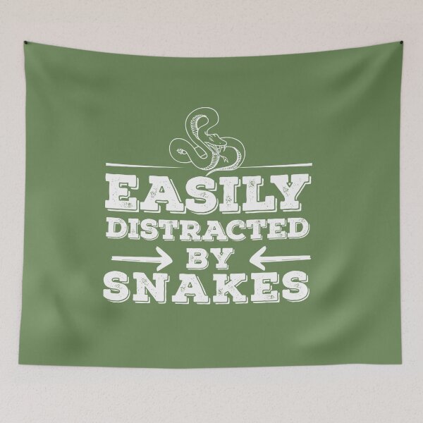 Item preview, Easily Distracted By Snakes Funny Snakes Lovers designed and sold by alipapi.