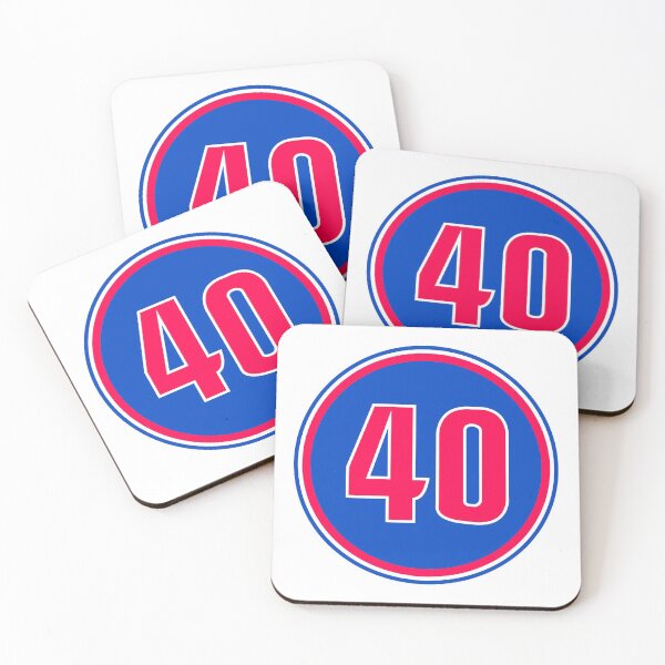 Item preview, Bill Laimbeer Number 40 Jersey Detroit Pistons Inspired designed and sold by sportsnumbers.