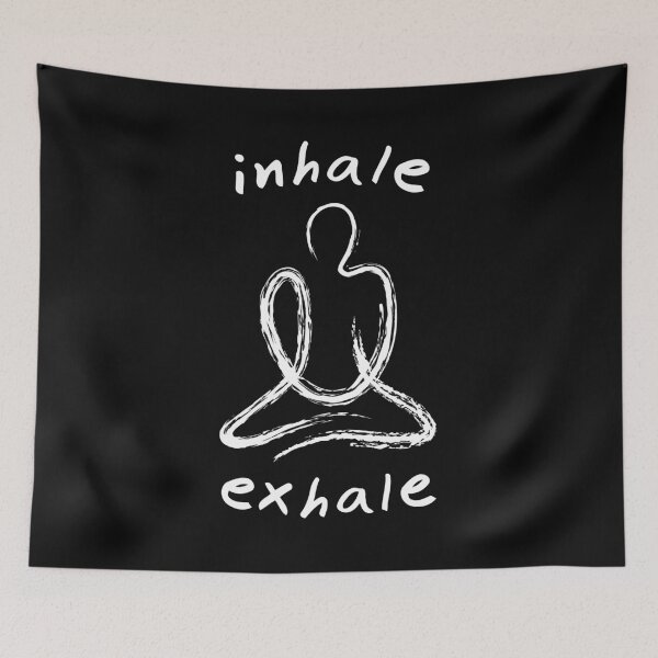 Item preview, Inhale Exhale Mindfulness Mediation designed and sold by OldDannyBrown.