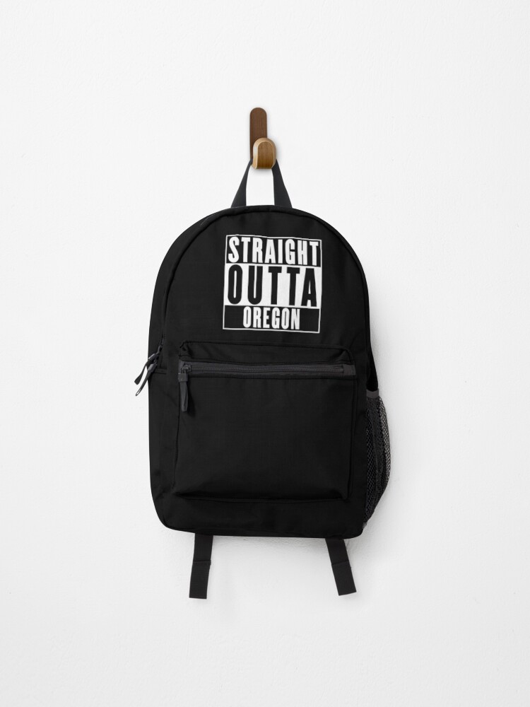 Thumbnail 1 of 3, Backpack, Straight Outta Oregon designed and sold by RandomStuffShop.