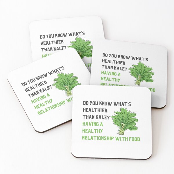 Item preview, Do You Know What's Healthier Than Kale? Having A Healthy Relationship with Food designed and sold by ThoughtJumble.
