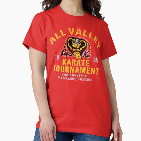 Aperçu de l'œuvre Tournoi de karaté All Valley Cobra Kai créée et vendue par Alema Art.