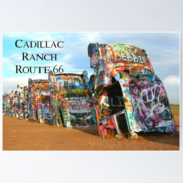 Item preview, Route 66 - Cadillac Graveyard designed and sold by Cencerrita.