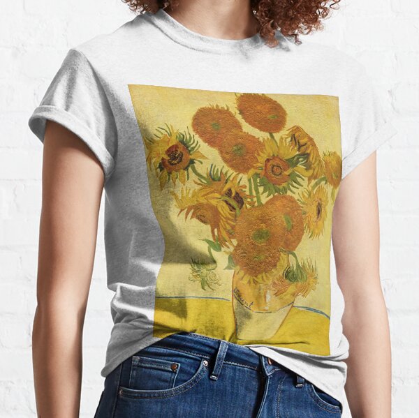 Sunflowers (Vincent Van Gogh) Classic T-Shirt
